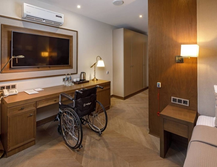 Номер для людей с ограниченными возможностями Специальный 1-местный - Санаторий «Форос»