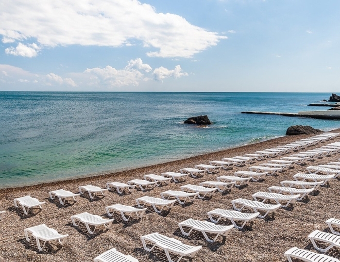 Пляж и море - Санаторий «Форос»